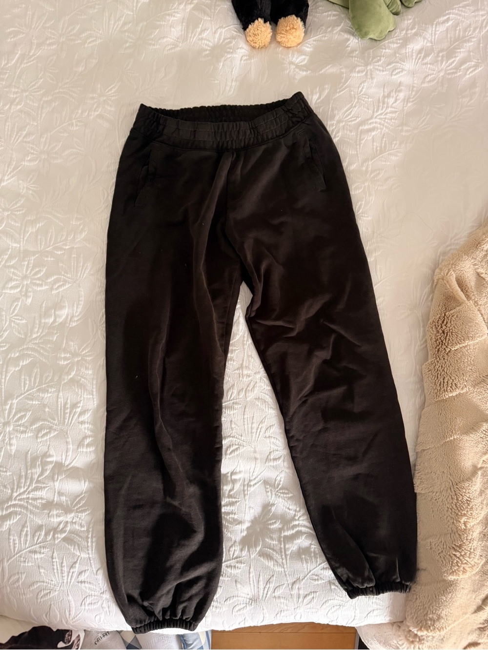American Eagle Outfitters Black Women's Jogger Track Pants